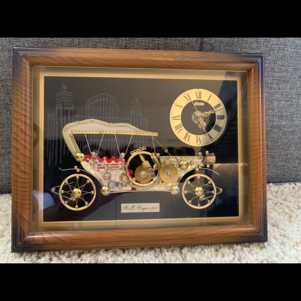 Vintage Rolls Royce 1910 clock